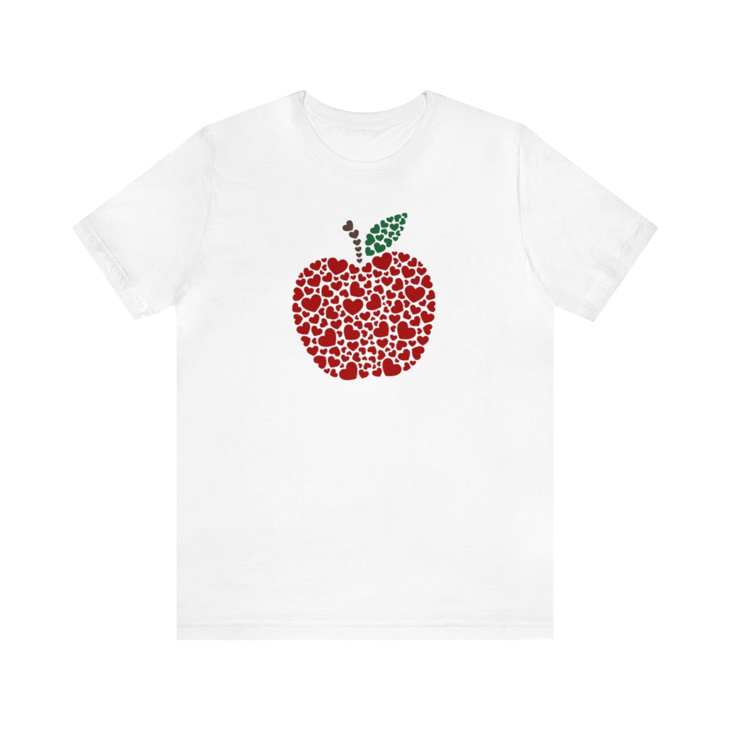 Heart Apple Teachers Valentine Shirt